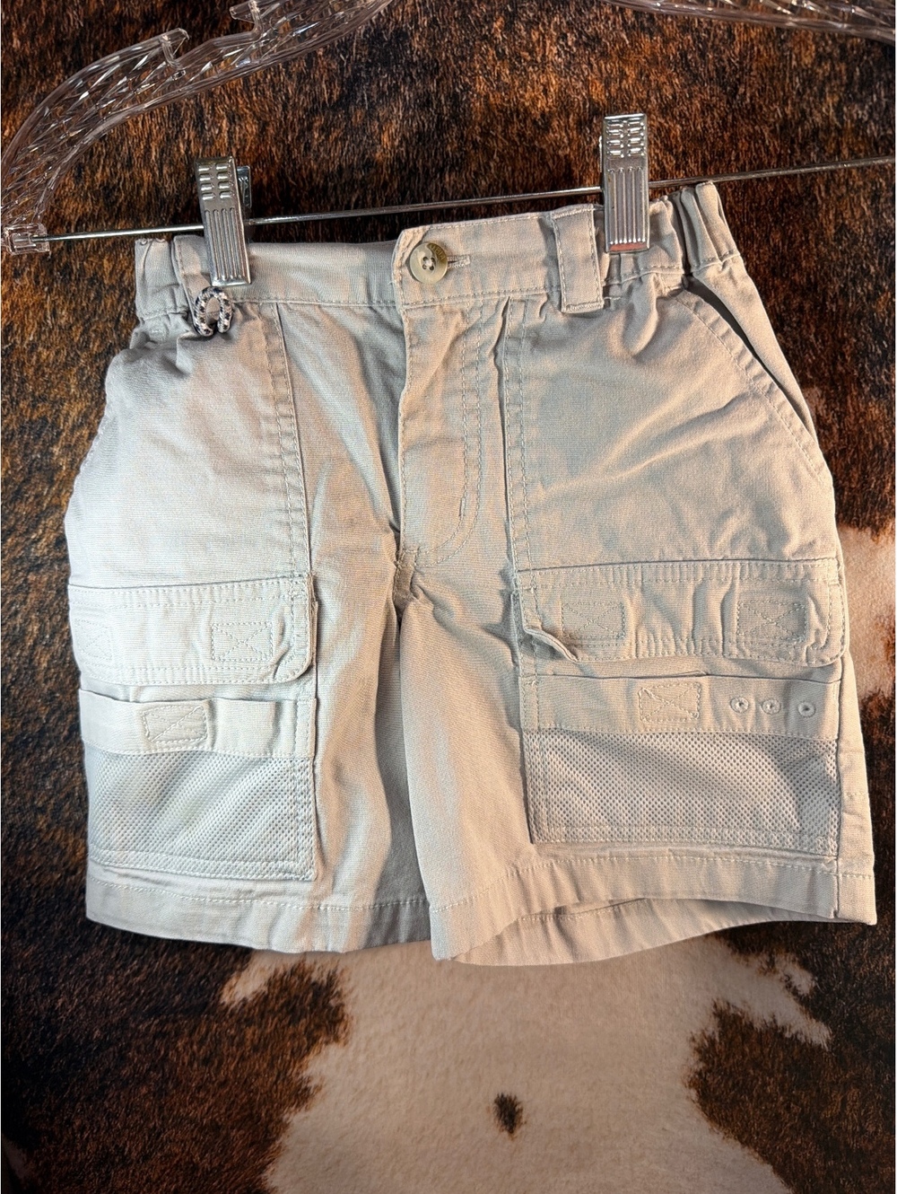 Columbia Kids Beige Cargo Shorts Size XS